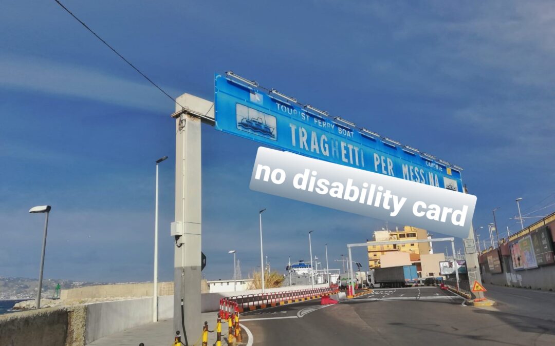 DISABILITY CARD: SCONTI IRRISORI E DATI DELICATI